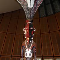 Sculpture du Vanuatu- Centre culturel -Marie Tjibaou - mai 2018- Photo Fabienne