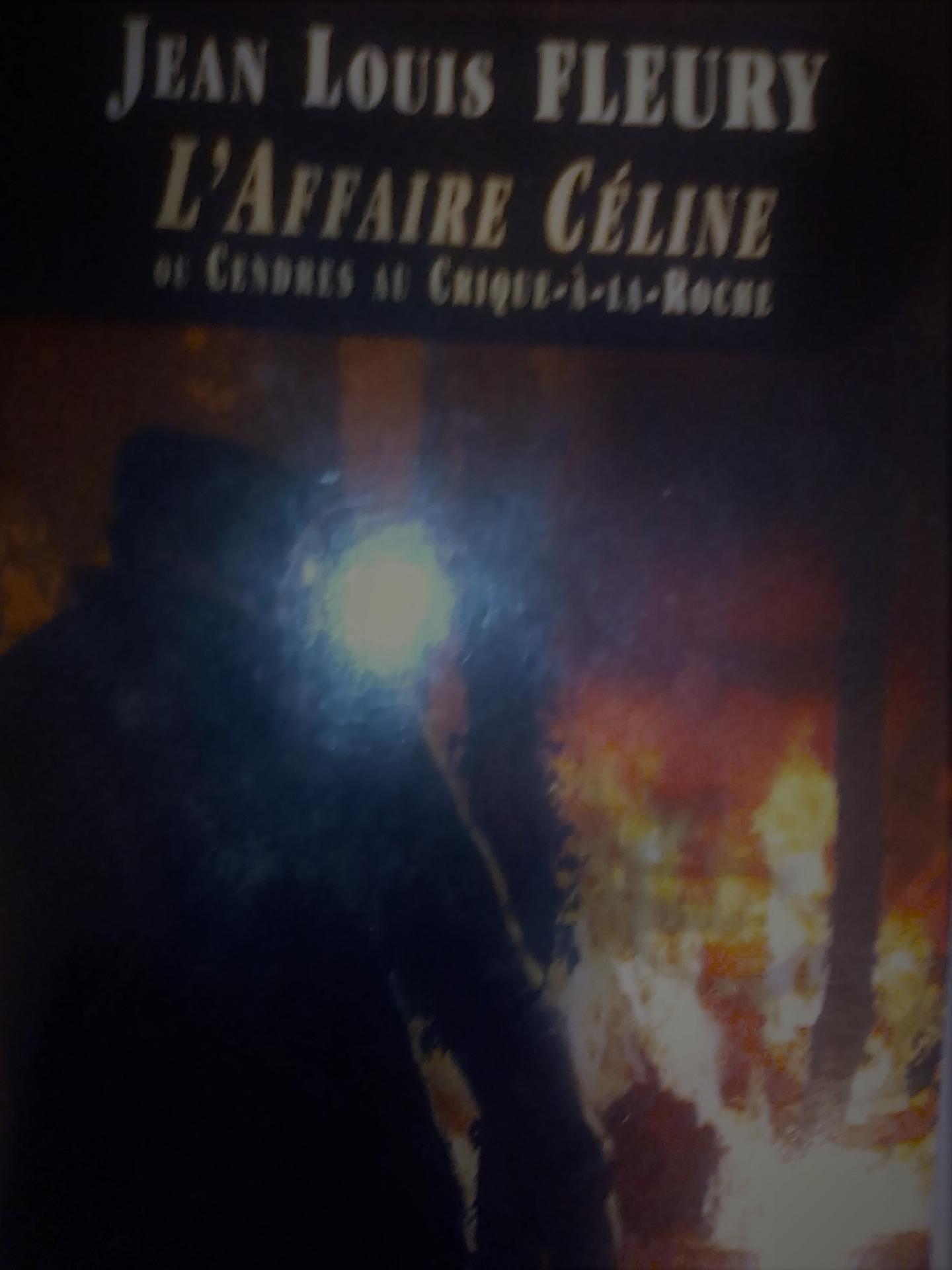 L'affaire Céline de Jean-Louis Fleury, A Lire 2015