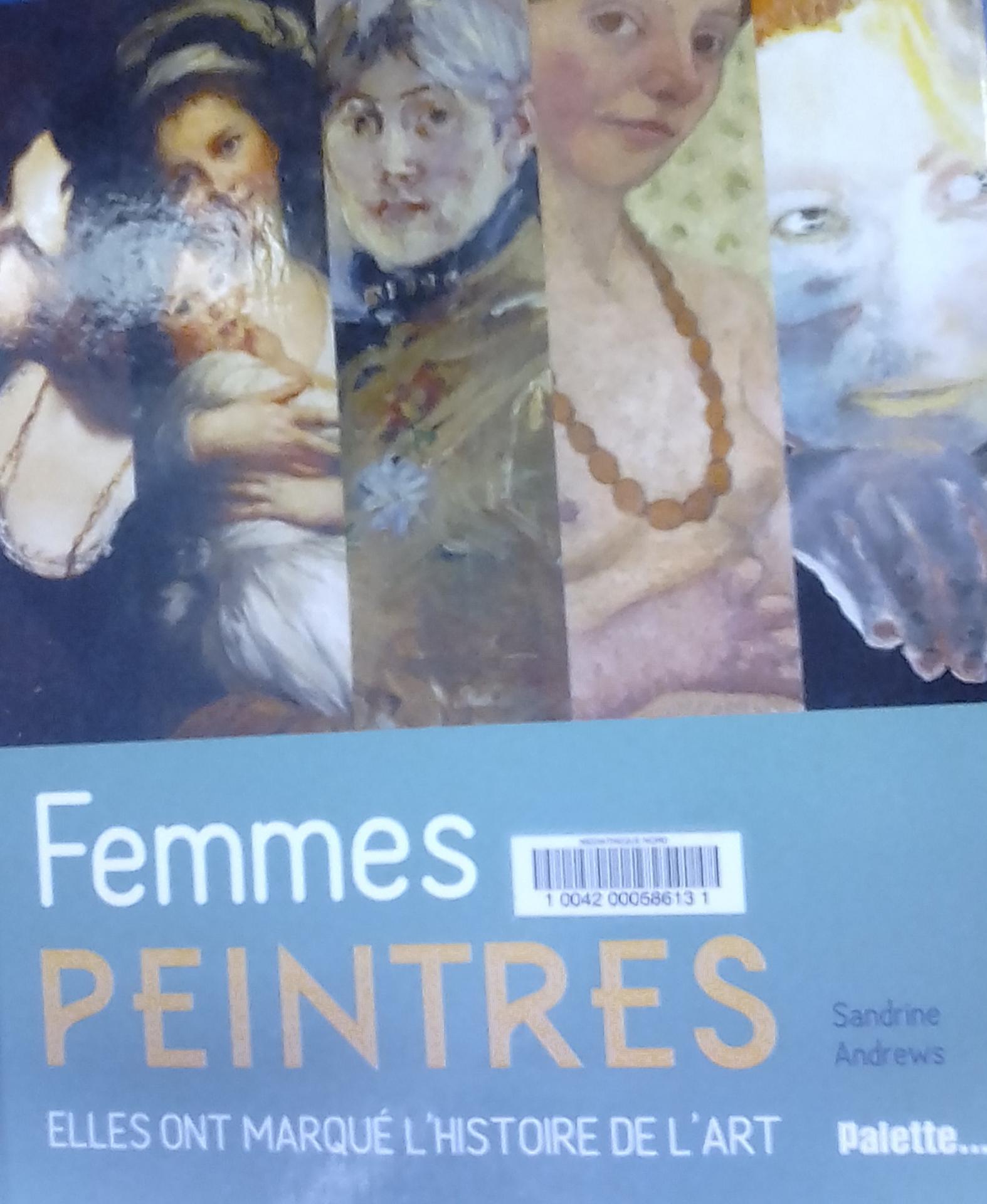 Femmes peintres de Sandrine Andrews, Palette, 2018